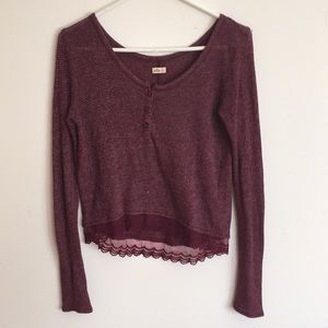 Hollister long sleeve shirt